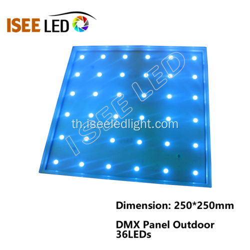 ดิสโก้เพดานแผง RGB LED Panel DMX512 Light